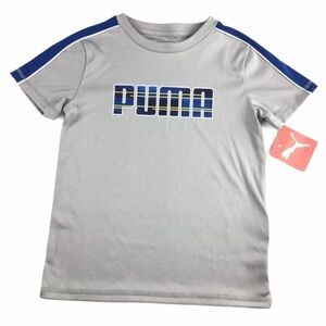 Puma Kids Short Sleeves Tee Gray Size 6T